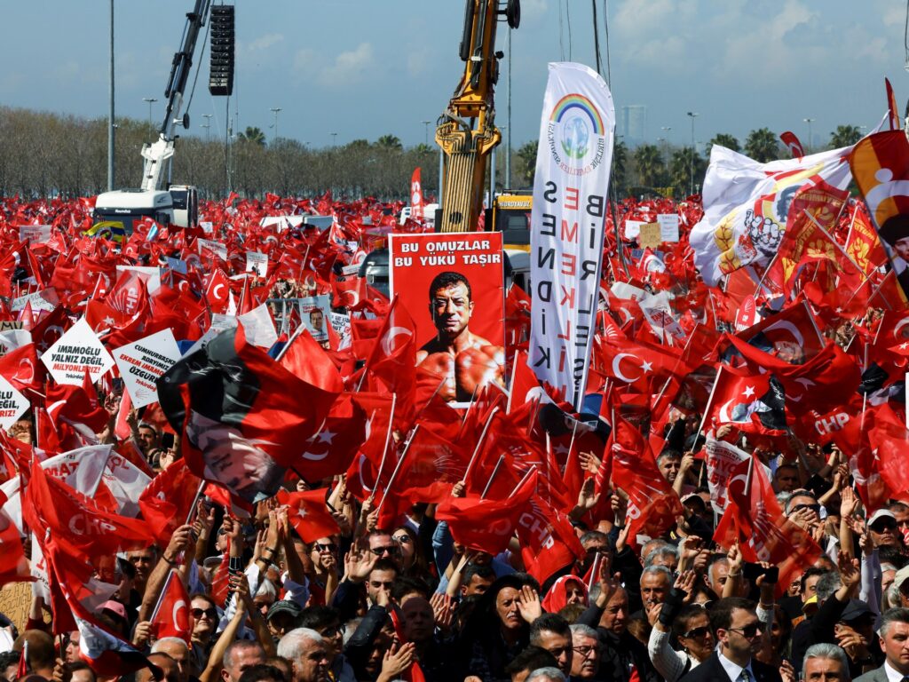 Huge Istanbul protests over Imamoglu’s arrest and imprisonment in Turkiye | Protests News | USAEMALL.com