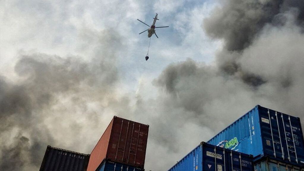 Drone reveals destruction following enormous Iran port explosion | Infrastructure | USAEMALL.com