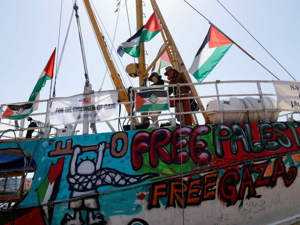 Drones hit ‘Freedom Flotilla’ Gaza support ship in worldwide waters | Israel-Palestine battle News | USAEMALL.com