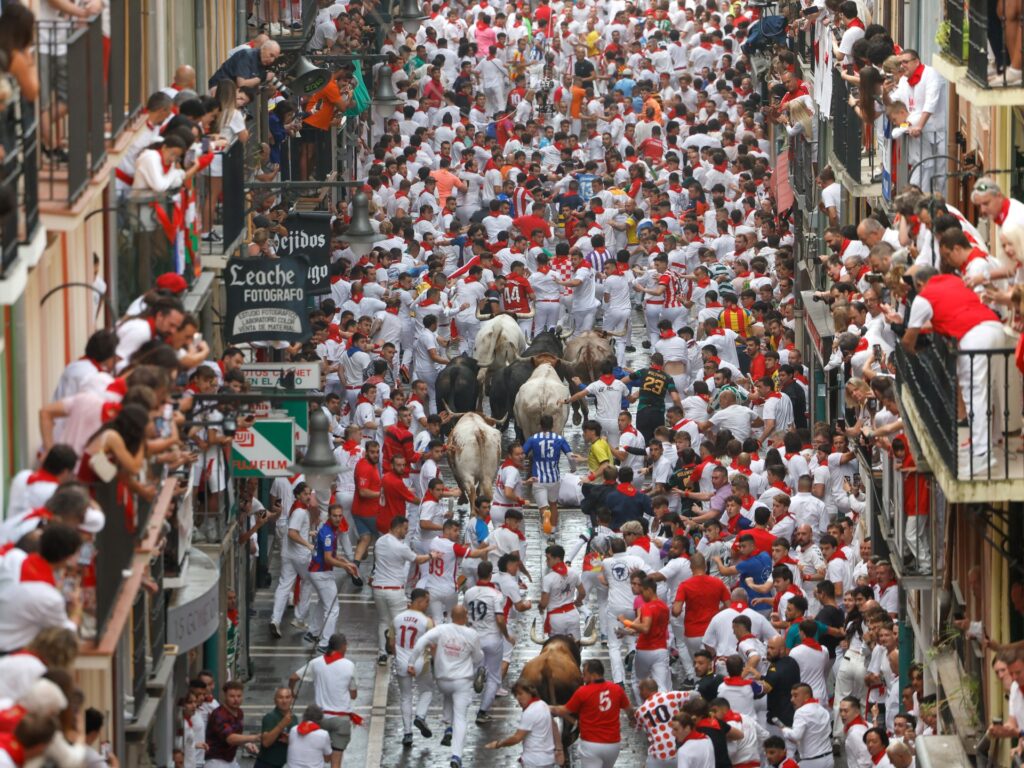 Pamplona’s iconic bull run opens in Spain | Arts and Culture News | USAEMALL.com
