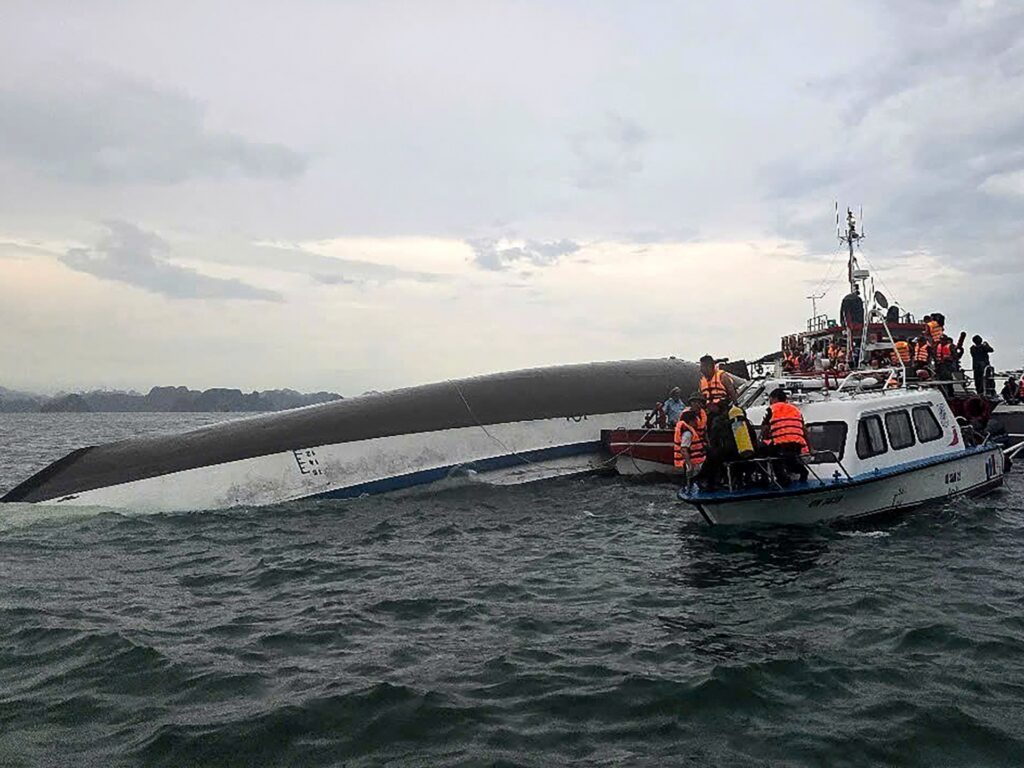 Dozens useless after vacationer boat capsizes in Vietnam’s Halong Bay | Climate News | USAEMALL.com