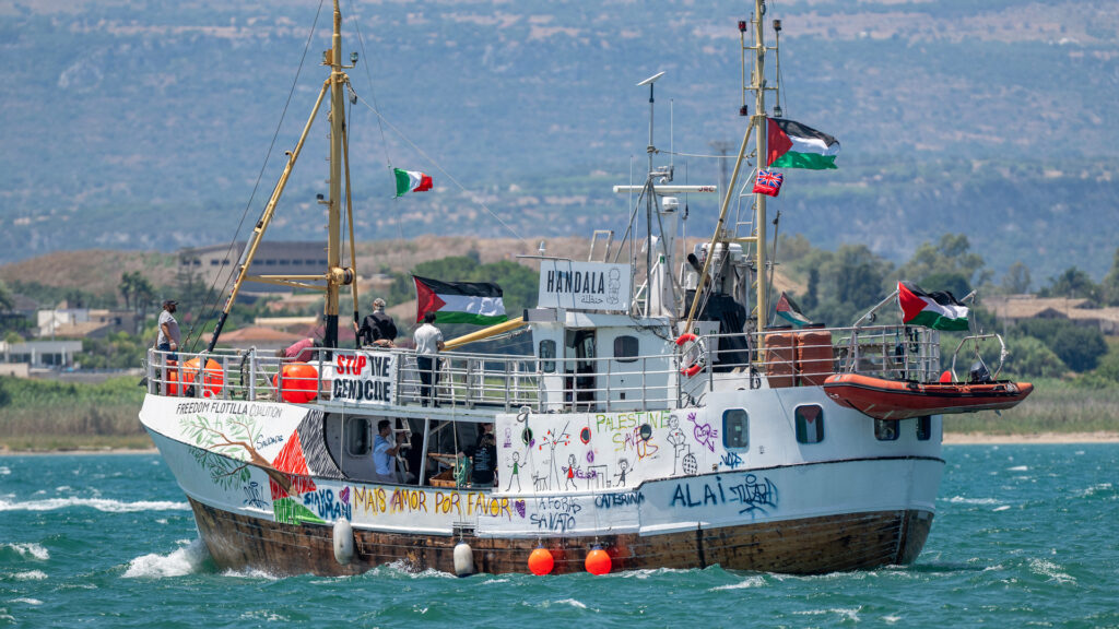 New Freedom Flotilla ship units sail to problem Gaza blockade | Newsfeed | USAEMALL.com