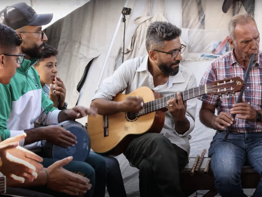 A music instructor makes use of Gaza’s relentless soundtrack of conflict to withstand Israel | Israel-Palestine battle News | USAEMALL.com