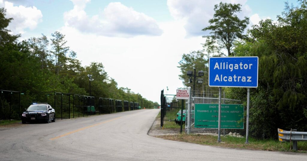 Kristi Noem says “Alligator Alcatraz” to be mannequin for ICE state-run detention facilities | USAEMALL.com