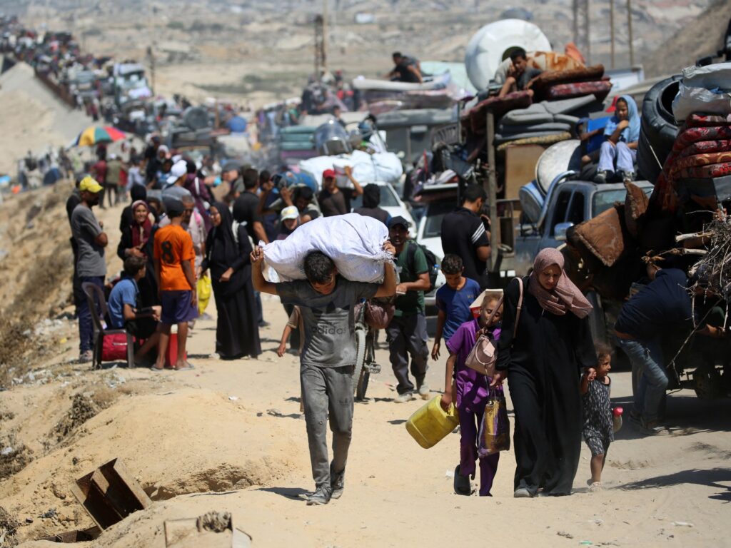 Palestinians flee as Israel strikes Gaza City with ‘unprecedented force’ | Israel-Palestine battle News | USAEMALL.com