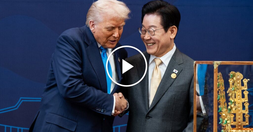 Trump, in South Korea for Summit, Is Given a Prize and Crown | USAEMALL.com