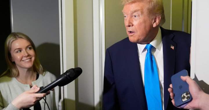 BREAKING: Trump pronounces 10 per cent tariff enhance on Canadian items – National | USAEMALL.com