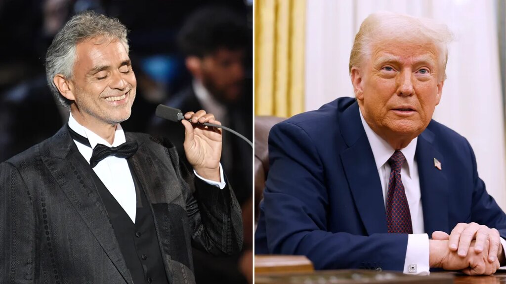 Andrea Bocelli visits Trump at White House, performs in Oval Office | USAEMALL.com