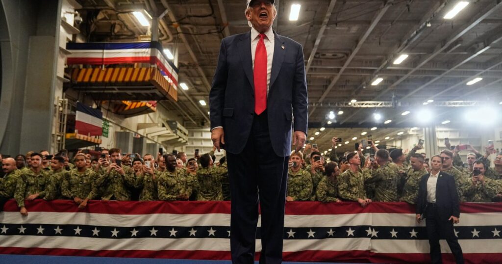 Trump says he may ship “Army, Navy, Air Force, Marines” into U.S. cities “if it was necessary” | USAEMALL.com