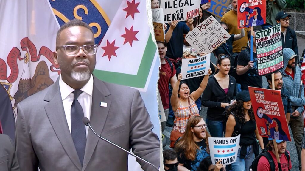 Chicago mayor Brandon Johnson erupts at reporter over ‘unlawful aliens’ time period | USAEMALL.com