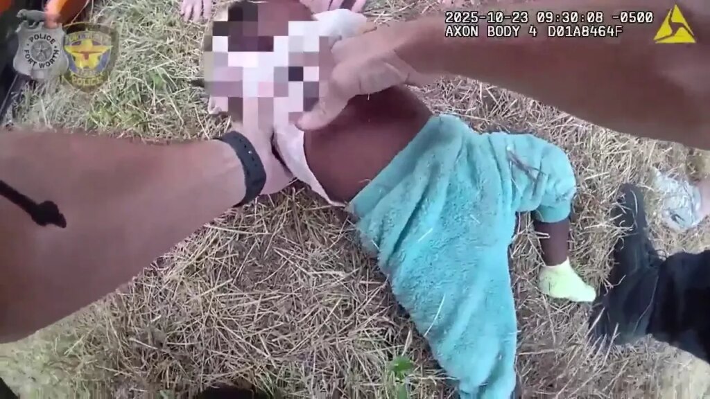 Fort Worth cops carry overturned automobile to rescue pinned toddler | USAEMALL.com