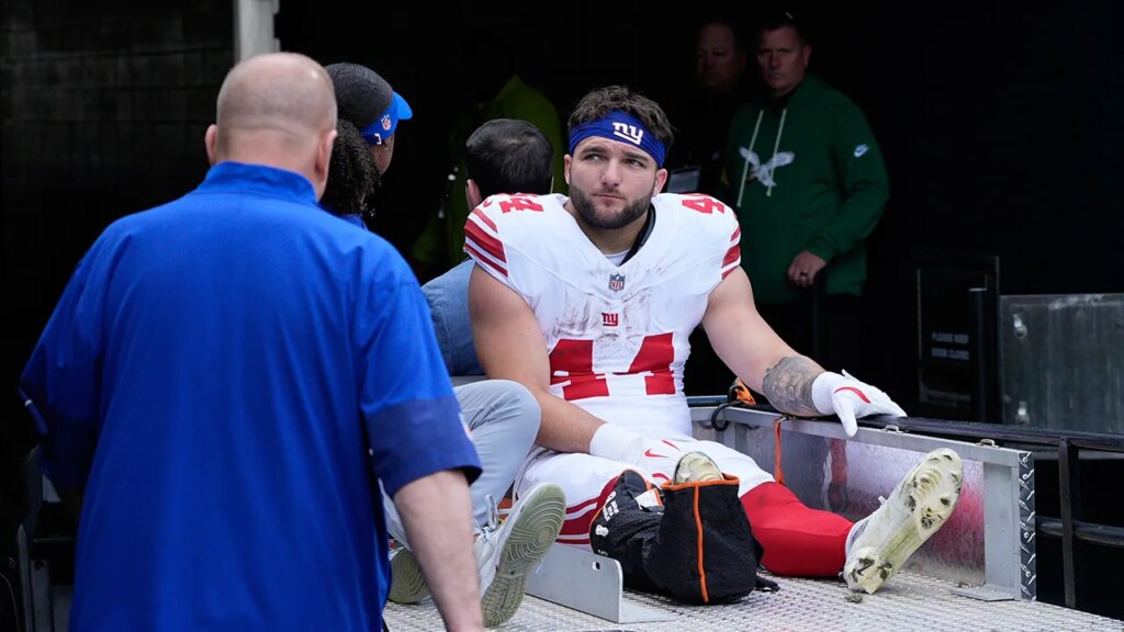 Cam Skattebo damage: Giants rookie has surgical procedure on dislocated ankle | USAEMALL.com