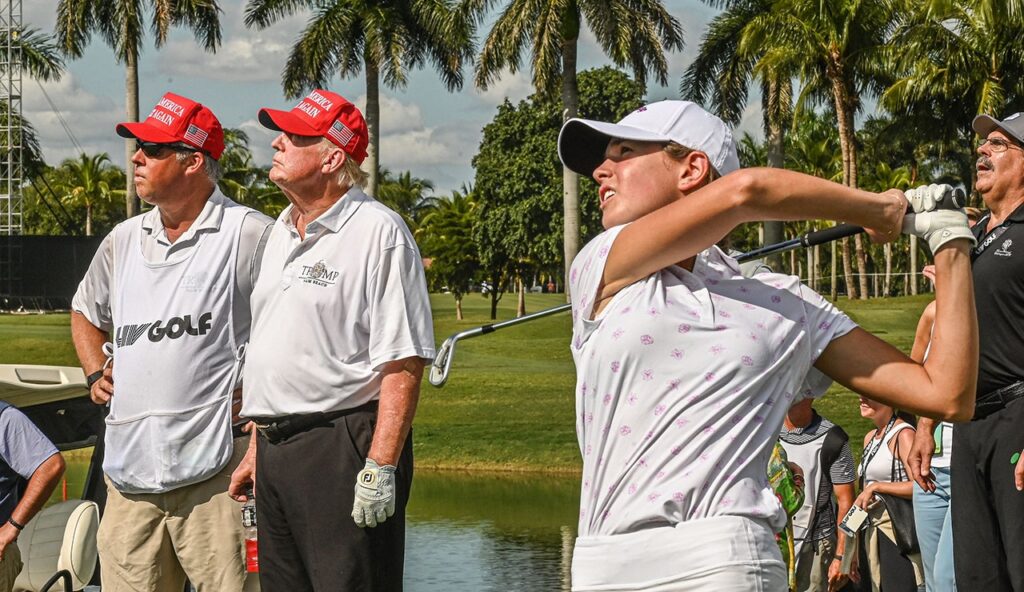 Kai Trump downplays {golfing} with President: ‘He’s my grandpa’ | USAEMALL.com