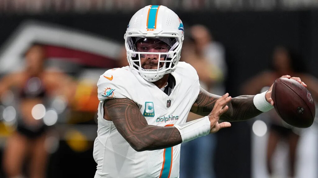 Dolphins’ Tua Tagovailoa battles sickness to throw 4 TDs vs Falcons | USAEMALL.com