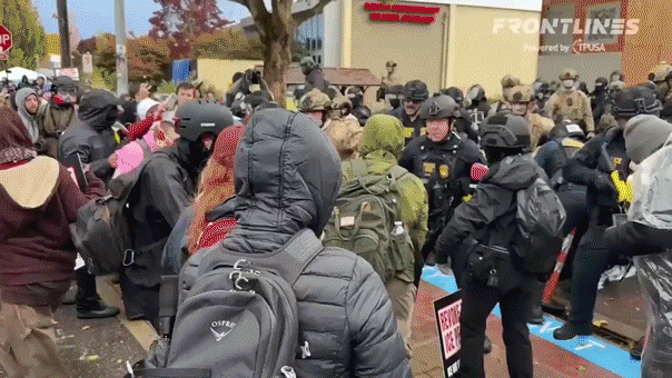Arrests made exterior Portland, Oregon, ICE facility after tense standoff | USAEMALL.com
