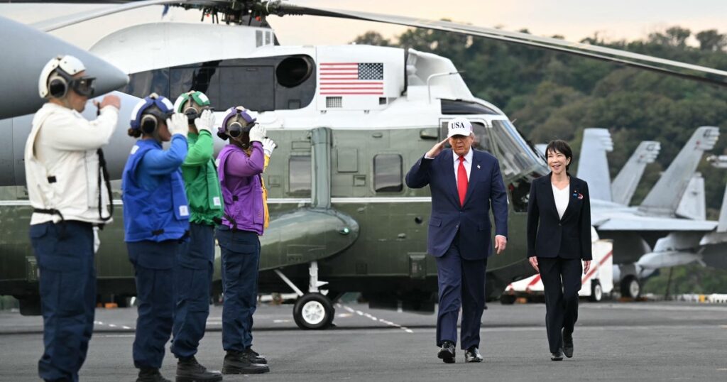 Trump touts “very fair” commerce cope with Japan as he meets new Prime Minister Sanae Takaichi | USAEMALL.com