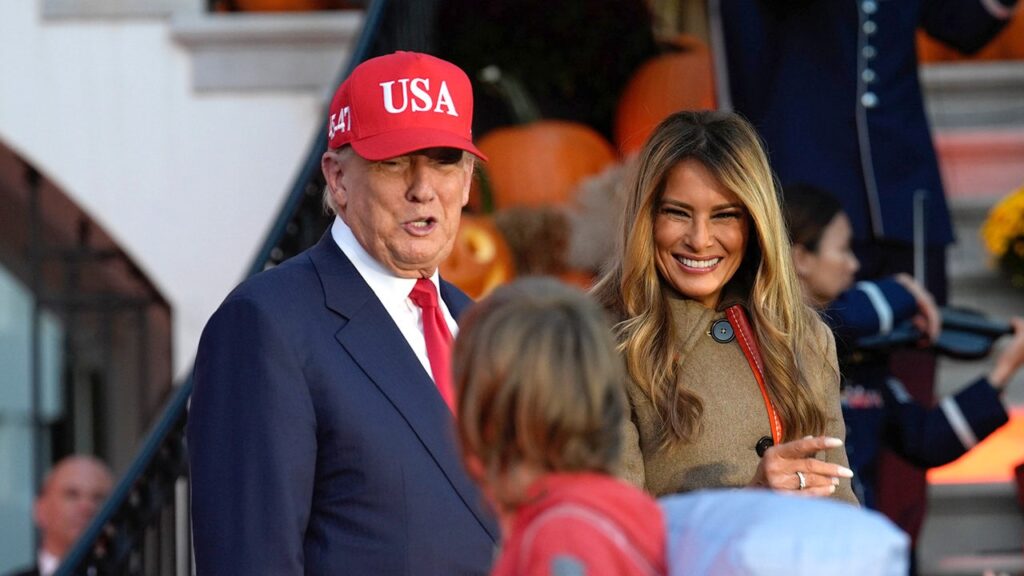 Trump and Melania host Halloween celebration on White House South Lawn | USAEMALL.com