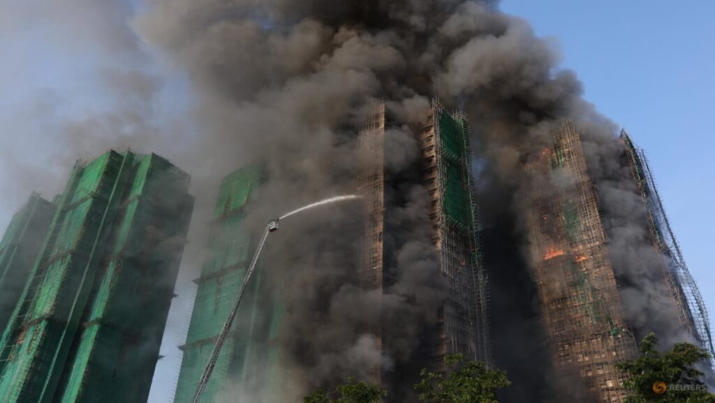 Fire engulfs residential constructing in Hong Kong | USAEMALL.com