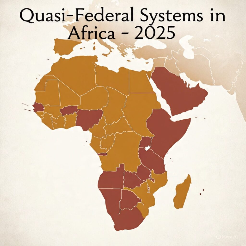 African Countries with Quasi-Federal Systems in 2025 | USAEMALL.com