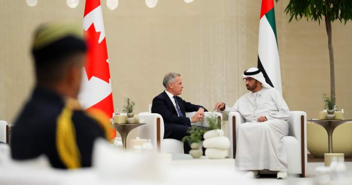 Carney wraps up UAE go to with $70B funding pledge into Canada – National | USAEMALL.com