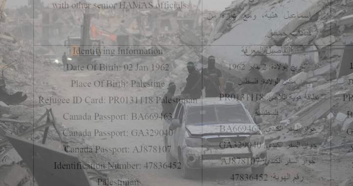 The Canadians in Hamas: The operative, chief and financier – National | USAEMALL.com