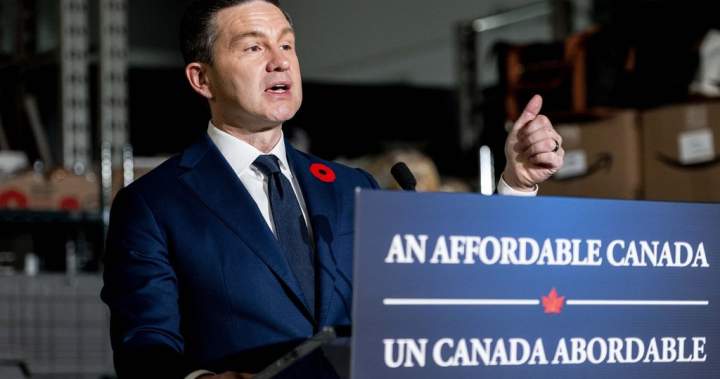Poilievre blasts Carney over funds deficit, spending in free-market speech – National | USAEMALL.com