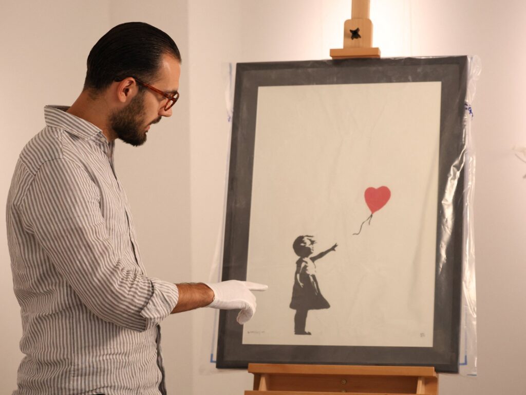Man jailed for ‘smash and grab’ theft of Banksy’s Girl with Balloon print | Arts and Culture News | USAEMALL.com
