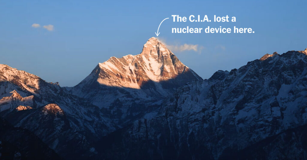 How Did the C.I.A. Lose a Nuclear Device within the Himalayas? | USAEMALL.com