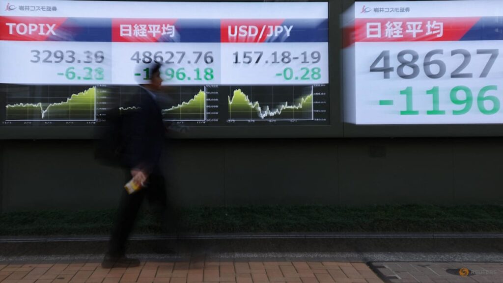 Asian markets observe Wall Street decrease as AI fears mount | USAEMALL.com