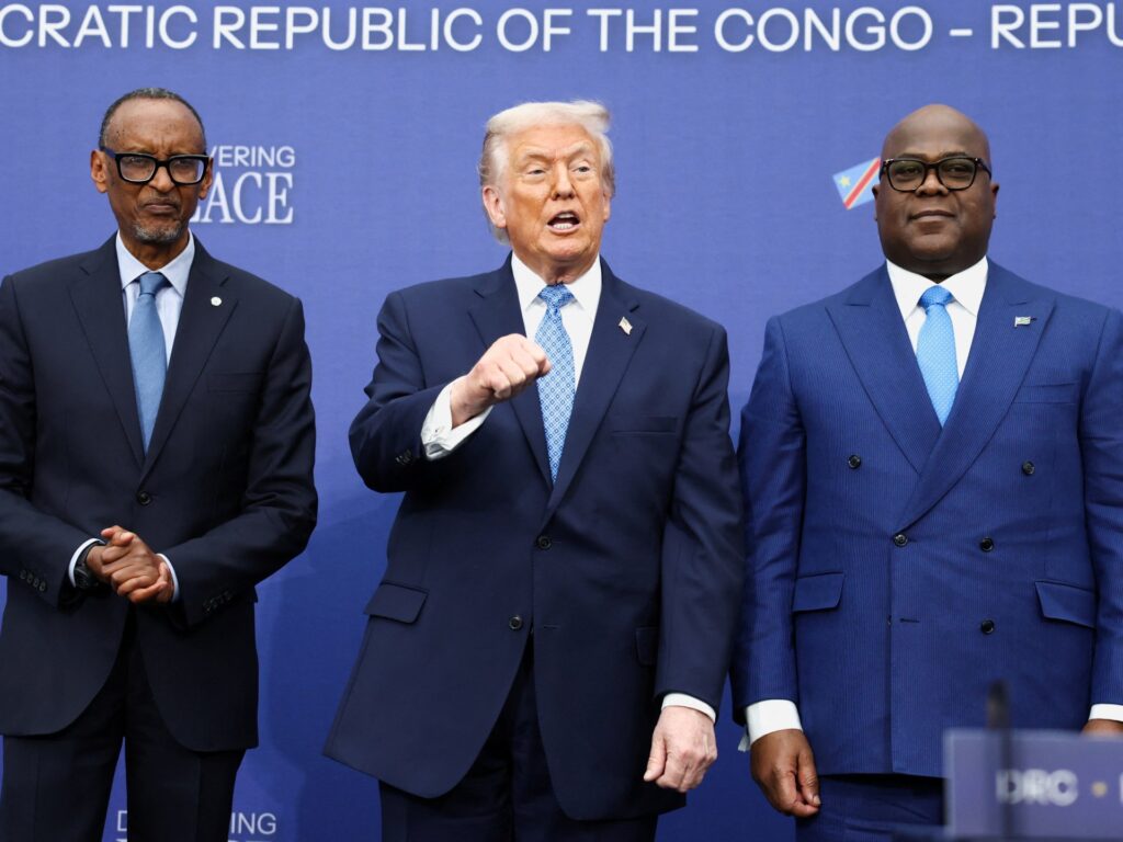Trump hails ‘great day for the world’ as DRC, Rwanda finalise peace deal | Politics News | USAEMALL.com