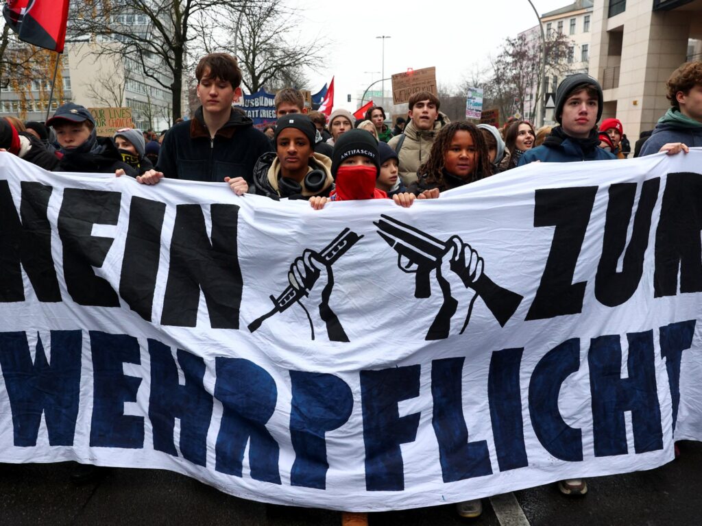 Thousands protest in Berlin in opposition to new German army conscription invoice | Military News | USAEMALL.com