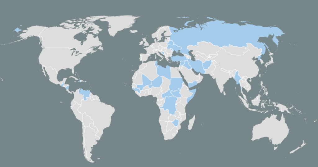 Which international locations, apart from Russia, have property frozen by the EU? | Russia-Ukraine warfare News | USAEMALL.com