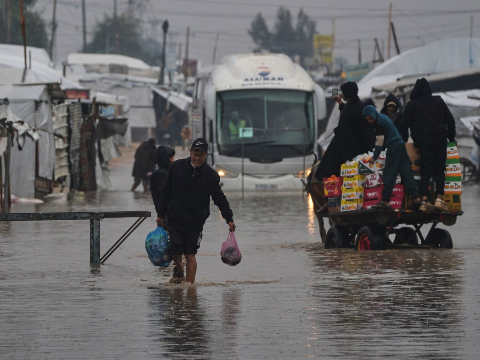 Baby dies of publicity in flooded tent as Storm Byron batters Gaza | Weather News | USAEMALL.com