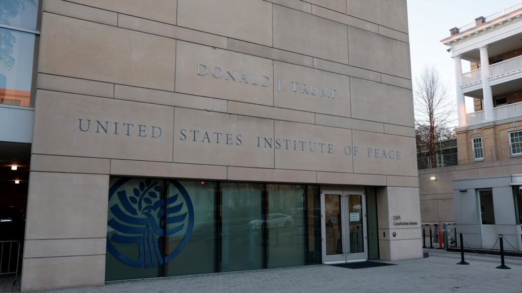 U.S. Institute of Peace renamed as Donald J. Trump Institute of Peace | USAEMALL.com