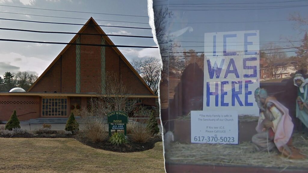 Massachusetts church shows ICE message in controversial Nativity scene | USAEMALL.com