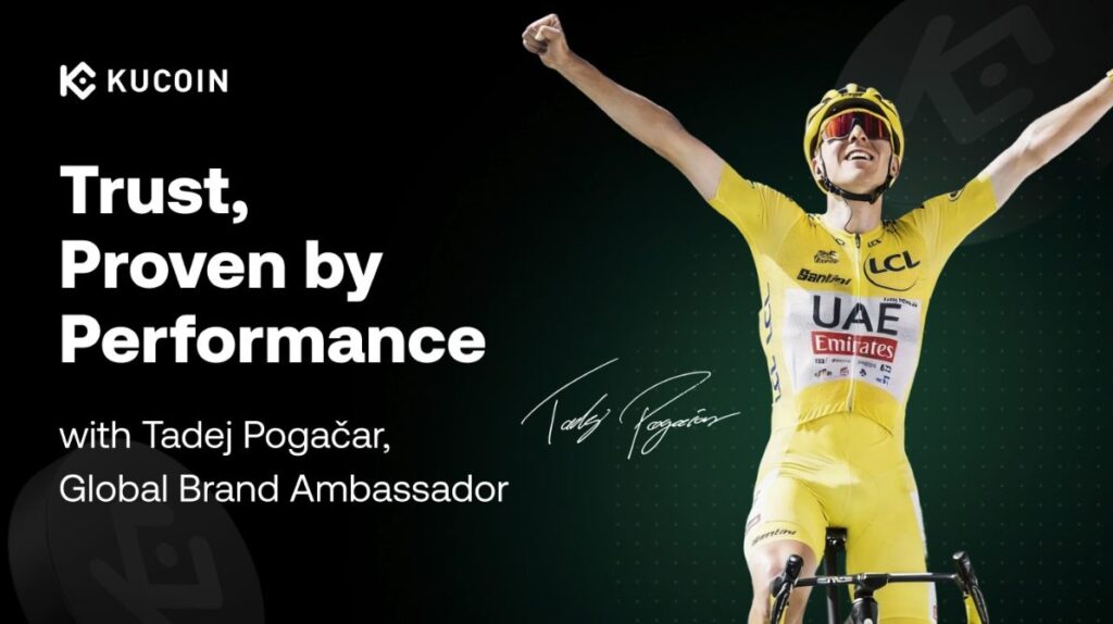 KuCoin Partners with Tadej Pogačar in One of the Few Value-Driven Collaborations Between Crypto and Elite Cycling | USAEMALL.com