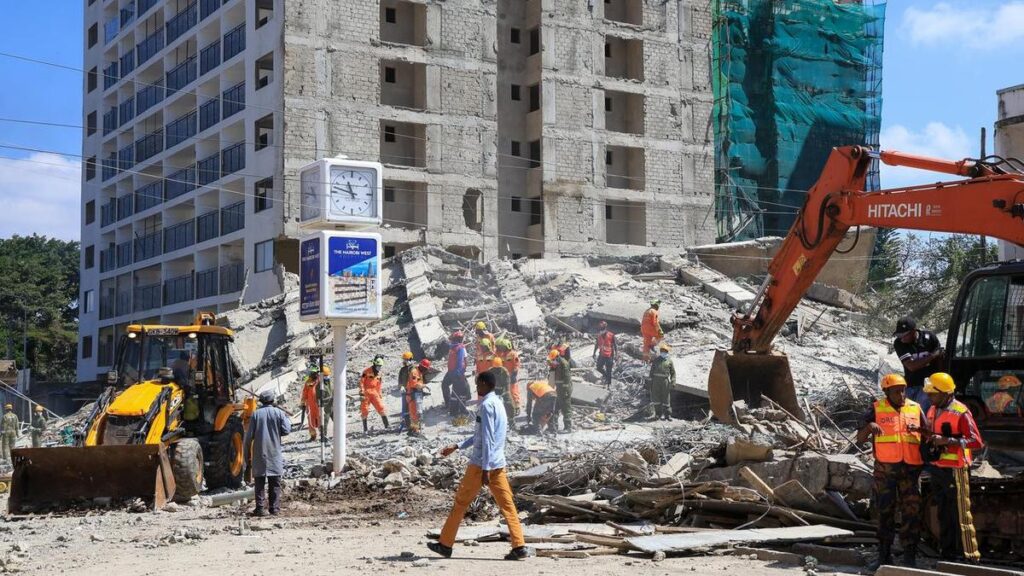 Four feared trapped as Kenya capital constructing collapses | USAEMALL.com