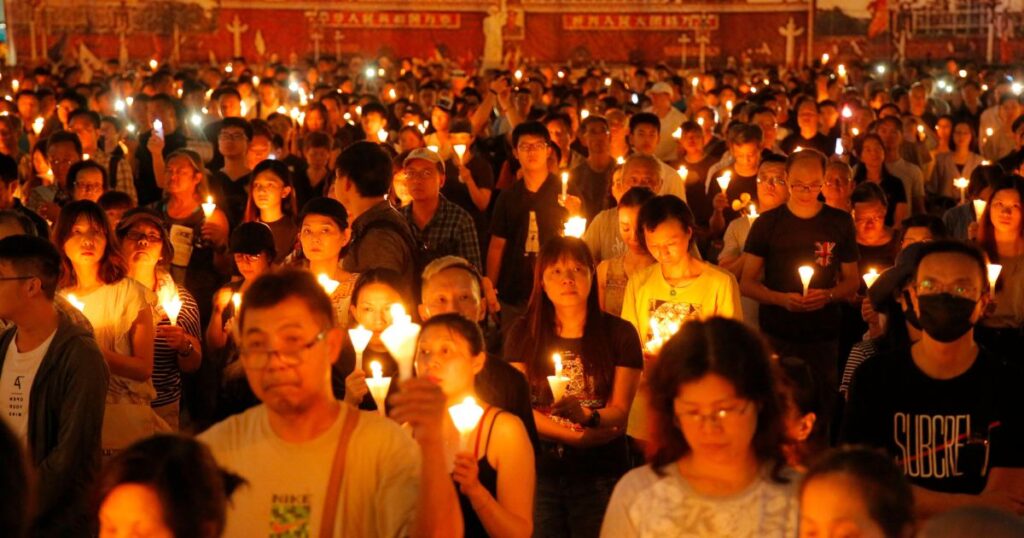 Hong Kong begins nationwide safety trial for organisers of Tiananmen vigils | Crime News | USAEMALL.com