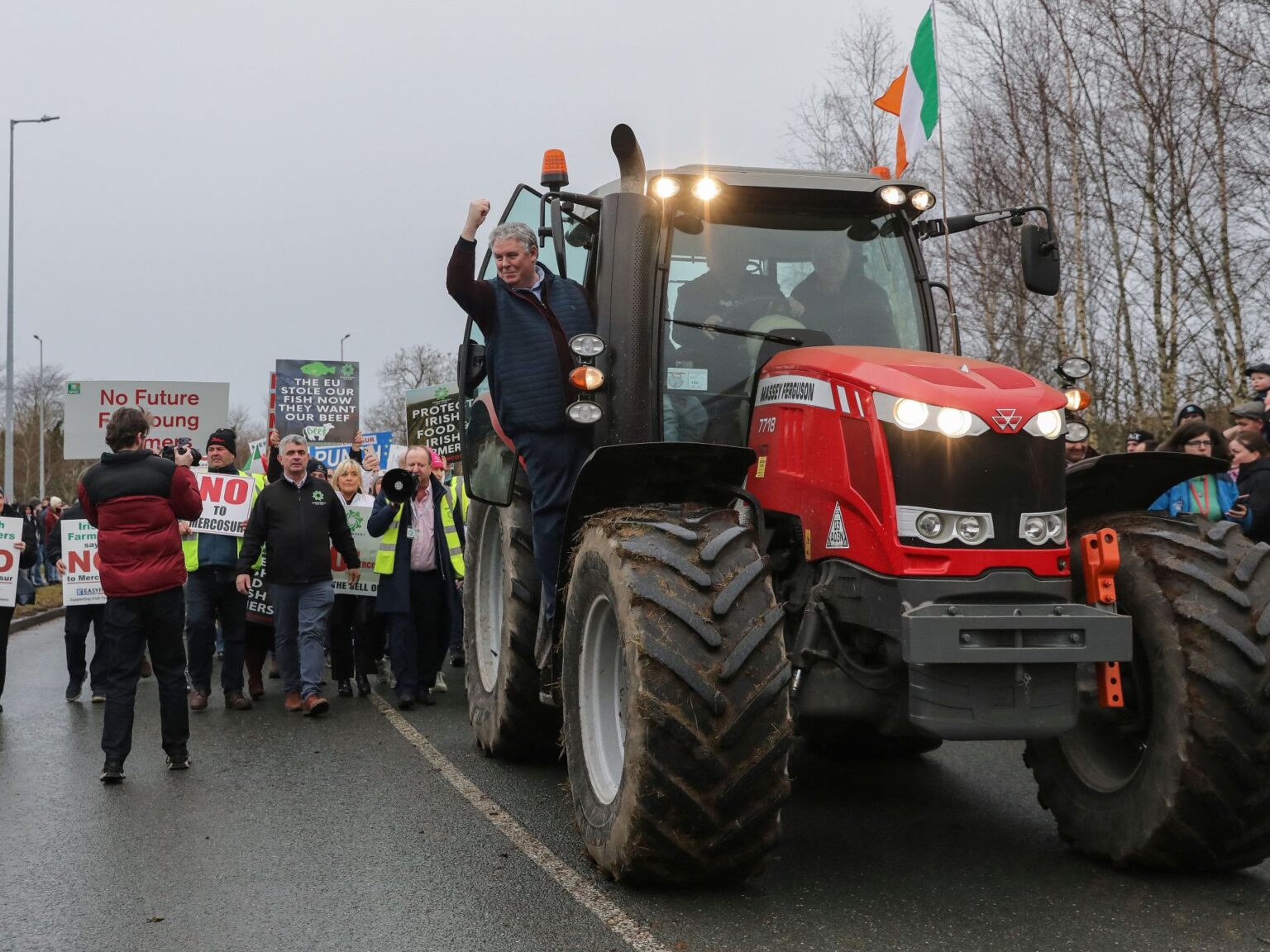 Thousands of Irish farmers protest EU’s Mercosur commerce deal | International Trade News | USAEMALL.com