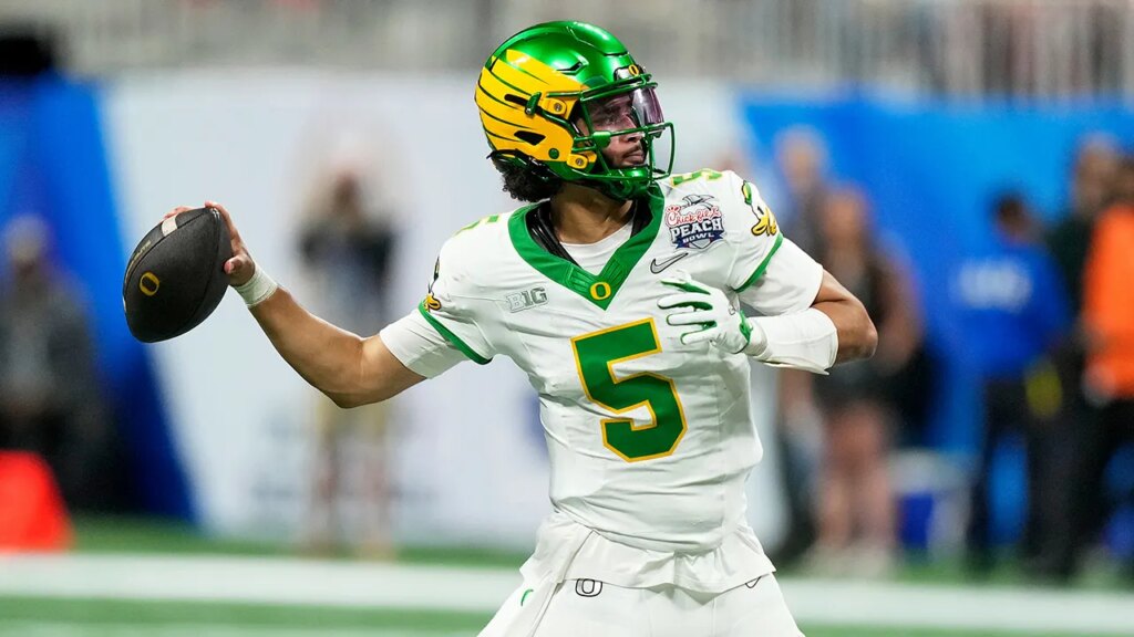 Dante Moore forgoes NFL Draft, staying at Oregon | USAEMALL.com