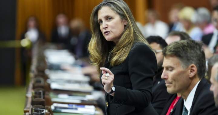 Chrystia Freeland to resign as MP Friday to take Ukraine function – National | USAEMALL.com