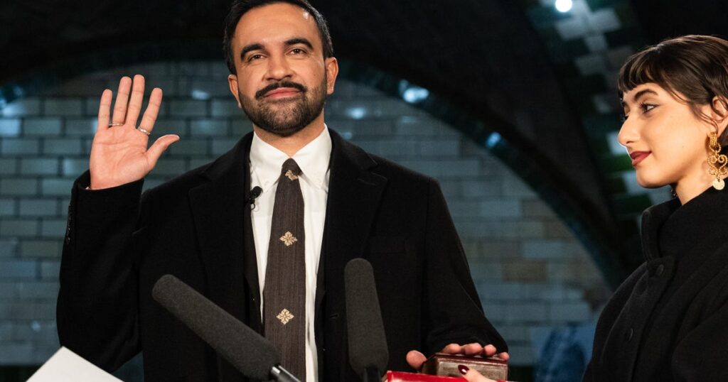 NYC Mayor Zohran Mamdani celebrates inauguration with public swearing-in ceremony, block celebration | USAEMALL.com