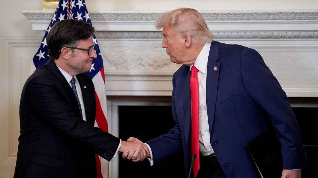 Speaker Johnson backs Trump’s shutdown take care of Dems regardless of GOP frustrations | USAEMALL.com