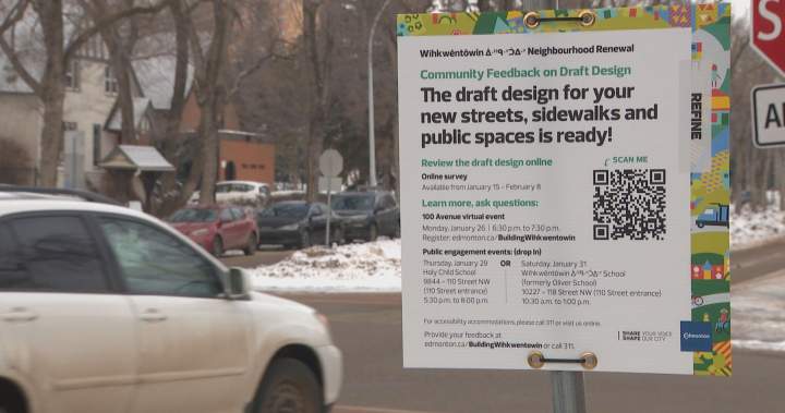 City of Edmonton seeks suggestions on Wîhkwêntôwin neighbourhood renewal – Edmonton | USAEMALL.com