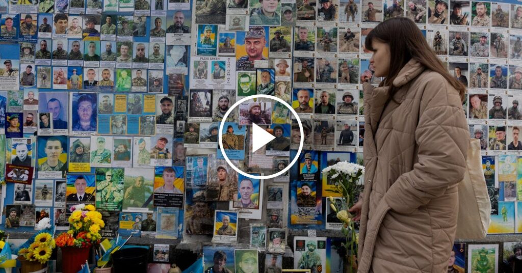 Ukraine Marks Fourth Year of War With Russia With Moment of Silence | USAEMALL.com