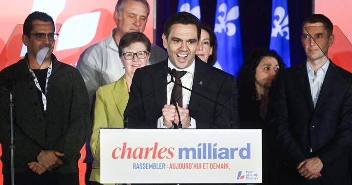Quebec Liberals welcome Charles Milliard as new chief – Montreal | USAEMALL.com