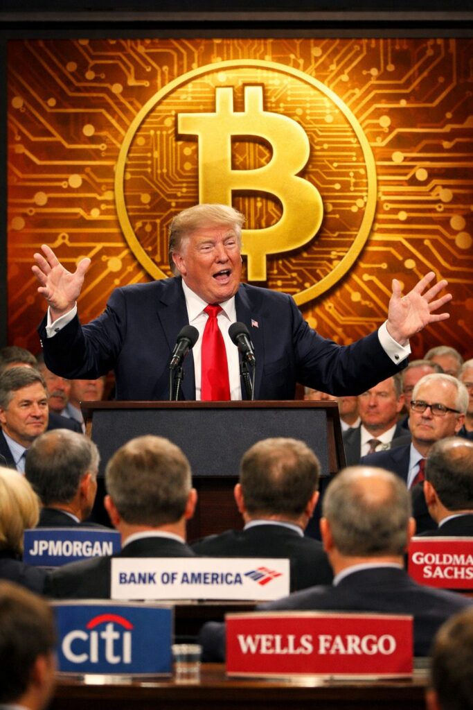 Trump Confronts Banks Over Crypto Banking Access | USAEMALL.com