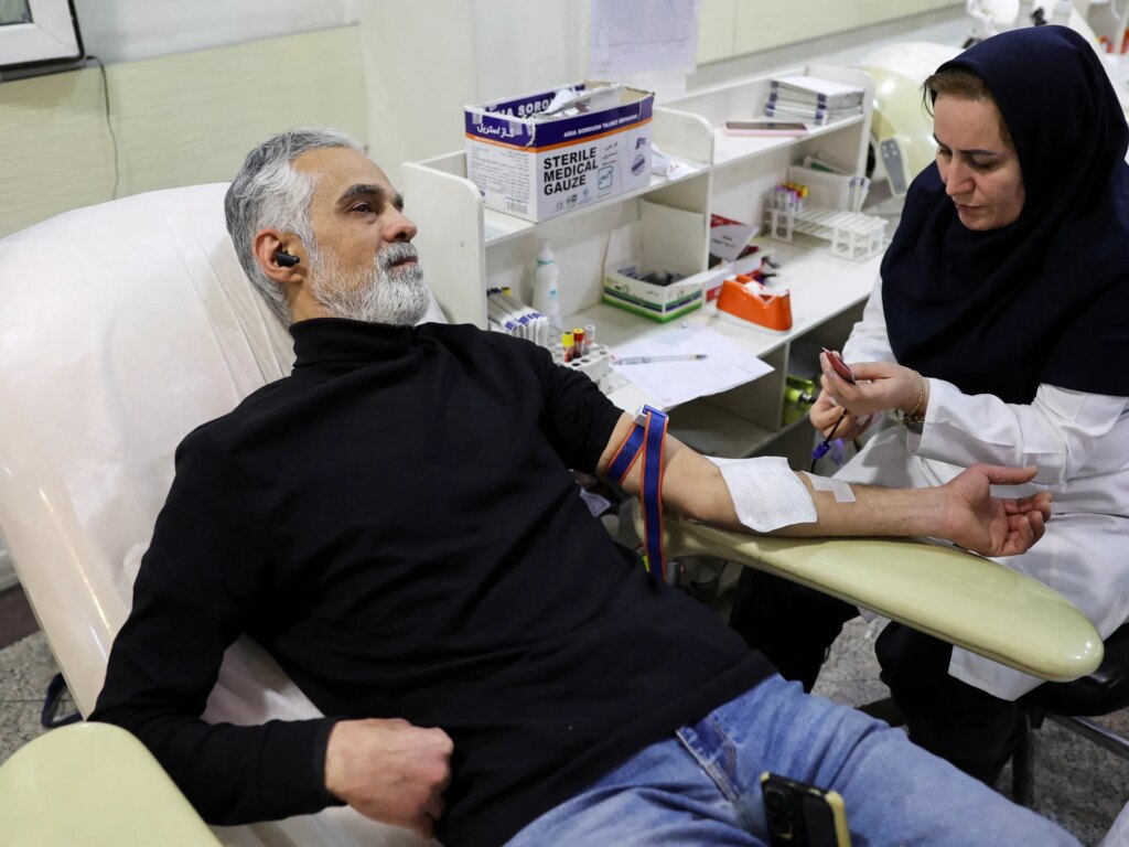 Tehran residents donate blood amid ongoing US-Israel assaults on Iran | Health | USAEMALL.com