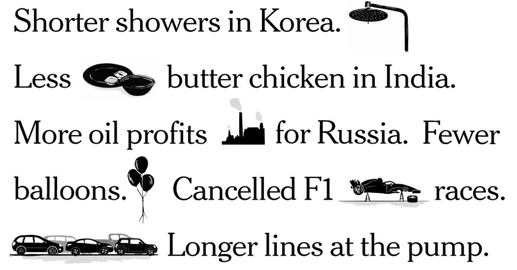 How the Iran War Has Rippled Across the World | USAEMALL.com