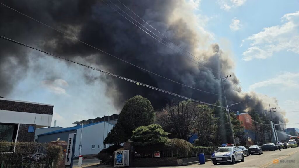 Fire at South Korean auto elements manufacturing unit injures at the least 55 | USAEMALL.com